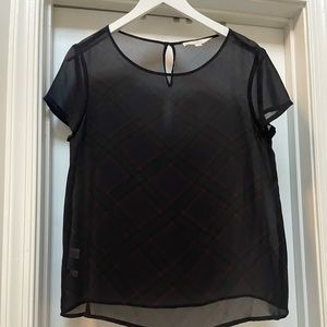 Dark gray blouse